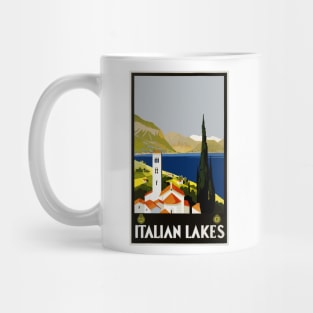 Vintage Travel - Italian Lakes Mug